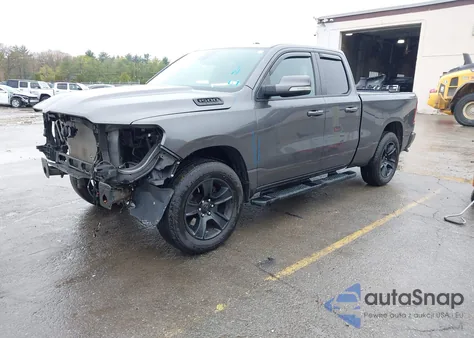 2020 Ram 1500 Big Horn 4X4 6'4 Box из США, поврежденный, VIN 1C6SRFBT9LN292321